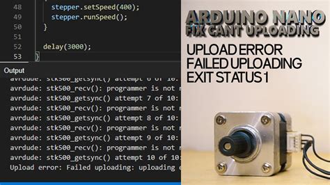 arduino ide uploading error exit status 1